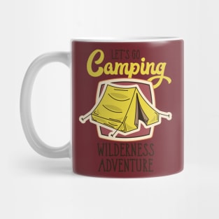 Let's Go Camping Mug